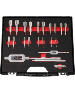 Купить Набор метчиков и плашек MASTER-TOOL UNF 1/4 -1.0 HSS-G 37пр 1014901010006  в E-mobi