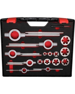 Купить Набор метчиков и плашек MASTER-TOOL UNF 1/4 -1.0 HSS-G 37пр 1014901010006  в E-mobi