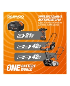 Купить Воздуходувка аккумуляторная DAEWOO без АКБ и ЗУ DABL 7042Li  в E-mobi