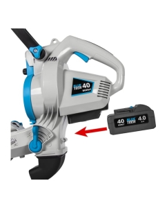 Купить Воздуходув аккумуляторный DDE BlueTech VBB 6040 S (600 м³/ч, 52 м/с, измельчитель, сборник, без ЗУ и АКБ) 912-334  в E-mobi