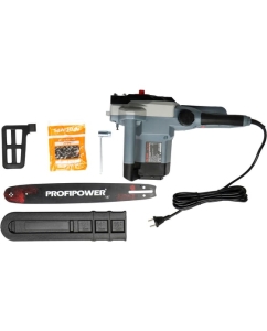Купить Пила цепная Profipower сетевая ПЦ-2400, 2400 Вт, 16 дюймов, 49 звеньев, в коробке E0263  в E-mobi