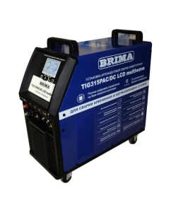 Купить Инверторная установка Brima TIG 315P AC/DC LCD multiwave /встроенный блок охлаждения в комплекте ЦБ-00000062  в E-mobi
