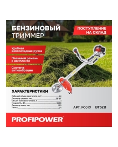 Купить Триммер бензиновый Profipower БТ52B (2 коробки - штанга и мотор) F0010  в E-mobi