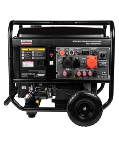 Купить Генератор бензиновый Elitech HD GES15500EAWS-3 (380В, 12кВт) 213812  в E-mobi