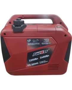 Купить Генератор инверторный FORZ FZ2500i 2,4кВт, 230В, Двигатель 4х тактный, SH150B, Бензин, Ёмкость бака: 6.0л, Ёмкость картера: 0,45л, Ручной стартер, Время работы: 5ч, 66Дб,  Вес: 24,5кг FZ09.04.00.004  в E-mobi