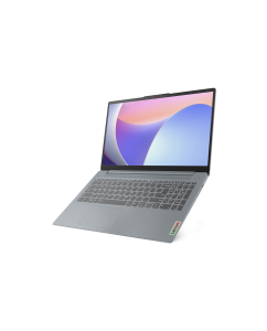 Купить Ноутбук Lenovo IdeaPad Slim 3 15IRU8 (82X7004BPS) Core i3 1305U 8Gb SSD256Gb Intel UHD Graphics 15.6" TN FHD (1920x1080) noOS grey WiFi BT Cam  в E-mobi