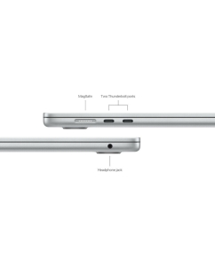 Купить Ноутбук APPLE MacBook Air 15 Z1GE0001R Silver M3/​16Gb/​512Gb SSD/​MacOS нужен переходник на EU  в E-mobi