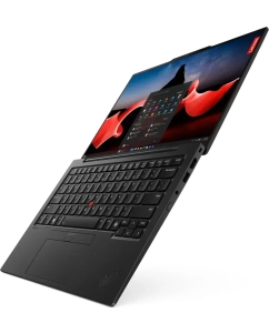 Купить Ноутбук Lenovo ThinkPad X1 Carbon G12 (21KC0000CD Pro) клав.рус.грав. 14" 2.8K OLED 400nits Ultra 7 155H/​32GB/​1TB SSD/​LTE/​W11Pro Black  в E-mobi