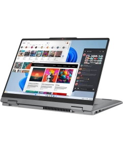 Купить Ноутбук Lenovo IdeaPad 5 2-in-1 14IRH9 (83KX0041PS) (клав.рус.грав) Luna Grey 14" WUXGA (1920x1200) OLED 400nits Touch i7-13620H/​16Gb/​512Gb SSD/​DOS  в E-mobi