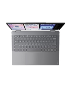 Купить Ноутбук Lenovo Yoga 7 14ILL10 (83JQ007YRK) 14", трансформер, OLED, Ultra 7 256V 2.2ГГц, 8 ядер, 16ГБ LPDDR5x, 512ГБ SSD, Intel Arc 140V, без ОС  в E-mobi