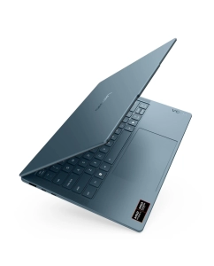 Купить Ноутбук Lenovo Yoga Slim7 14AKP10 (83JY0009RK) 14", OLED, AMD Ryzen AI 5 340 2ГГц, 6 ядер, 16ГБ LPDDR5x, 1ТБ SSD, AMD Radeon 840M, W11H, бирюзовый  в E-mobi