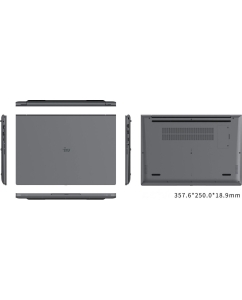 Купить Ноутбук iRU Tactio 16ALB (2110204) 16", IPS, Intel Core i5 1235U 1.3ГГц, 10-ядерный, 16ГБ 512ГБ SSD, Intel UHD Graphics, Windows 11 Pro, серый  в E-mobi