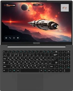 Купить Ноутбук RIKOR PRO 5 15" M-01 R-N NINO 200/​AMD-029(КДБА.466259.014-04) (A595B93D) 15.6" IPS FHD AMD Ryzen 3 5425U/​8Gb/​256Gb SSD/​VGA int/​W11Pro/​black  в E-mobi