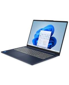 Купить Ноутбук Lenovo IdeaPad Slim 5 16IRH10R (83J1002KUS) 16" WUXGA 1920x1200/​Intel Core 7 240H/​16 Gb/​1 Tb SSD/​Integrated Intel Graphics/​W11H/​синий/​1.85 кг  в E-mobi