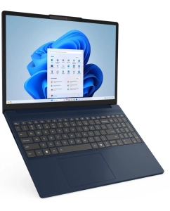 Купить Ноутбук Lenovo IdeaPad Slim 3 15IRH10 (83K1008YRM) 15,3" WUXGA IPS 300N/​i5-13420H/​16Gb/​512Gb SSD/​UMA/​no OS/​SKK/​Cosmic Blue  в E-mobi