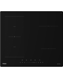 Купить Встраиваемая варочная панель индукционная Haier HHX-Y64TFVB черный в E-mobi