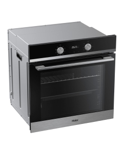 Купить Встраиваемый электрический духовой шкаф Haier HOQ-K2ANN3BX черный/серебристый  в E-mobi