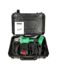Купить Углошлифовальная машина Zitrek ZKAG20-125 PRO (125мм, 20B, Li-Ion аккум. 4 Aч - 1шт, ЗУ, кейс) 083-1078  в E-mobi