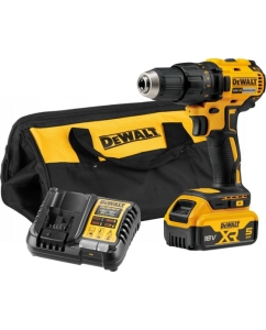 Купить Аккумуляторная дрель-шуруповерт Dewalt DCD777P1, 18 В, 1750 об/мин, с АКБ 5 Ач и ЗУ, в сумке DCD777P1-QW в E-mobi