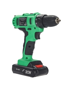 Купить Аккумуляторная дрель-шуруповерт Zitrek Green 20-Li Plus, 20В, 2x2.0 Ач 083-1115 в E-mobi