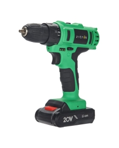 Купить Аккумуляторная дрель-шуруповерт Zitrek Green 20-Li Plus, 20В, 2x2.0 Ач 083-1115  в E-mobi