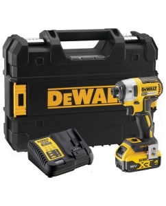 Купить Аккумуляторный шуруповерт Dewalt DCF887M1, 18 В, 205 Нм, 3800 уд/мин, с АКБ 4 Ач и ЗУ, в кейсе TSTAK DCF887M1-QW в E-mobi