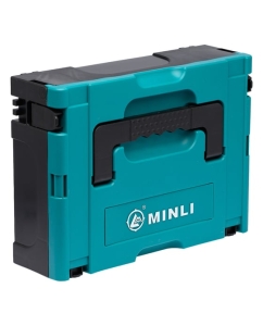 Купить Винтоверт аккумуляторный ударный MINLI бщет,18В,2х4АчLi-ion,0-1100260036003800удм, 6-ти гр14,220Нм, М5-М16,кейс,подсв. 1/4 DC816 DC816B  в E-mobi