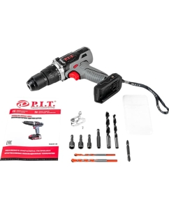 Купить Ударная аккумуляторная дрель-шуруповерт P.I.T. PSB20H-13A  в E-mobi