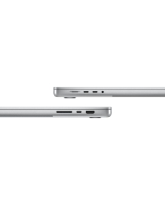 Купить Ноутбук Apple MacBook Pro A3403 (MX2T3HN/A) 16.2", Retina XDR, Apple M4 Pro 14 core 4ГГц, 14 ядра, 24ГБ 512ГБ SSD, Mac OS, серебристый  в E-mobi