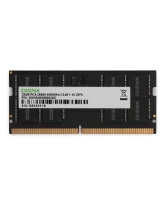 Купить Оперативная память DIGMA (DGMAS54800032D), DDR5 1x32Gb, 4800MHz в E-mobi