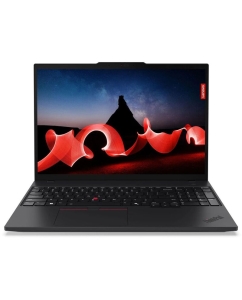 Купить Ноутбук Lenovo ThinkPad T16 G3 (21MQS0T500)Core Ultra 5 125U 16Gb SSD512Gb Intel Graphics 16 IPS WUXGA (1920x1200) Windows 11 Pro 64 black WiFi BT Cam в E-mobi
