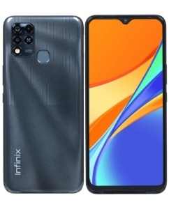 6.82" Смартфон Infinix HOT 11 128 ГБ черный | emobi