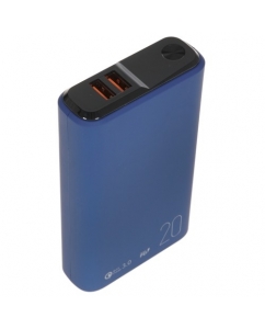 Купить Портативный аккумулятор Olmio QS-20 синий в E-mobi
