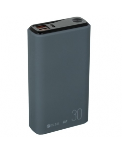 Портативный аккумулятор Olmio QS-30 серый | emobi