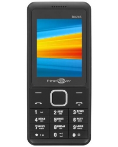 Купить Сотовый телефон Finepower BA245 черный в E-mobi