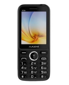 Купить Сотовый телефон Maxvi K15n черный в E-mobi