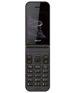Купить Сотовый телефон DEXP V244 черный в E-mobi