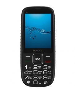 Сотовый телефон Maxvi B9 черный | emobi