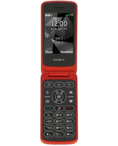 Купить Сотовый телефон Texet TM-408 красный в E-mobi