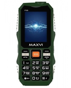 Купить Сотовый телефон Maxvi P100 зеленый в E-mobi