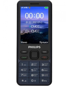 Купить Сотовый телефон Philips E185 синий в E-mobi