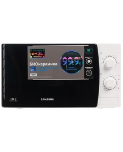 Купить Микроволновая печь Samsung ME81KRW-1/BW белый, черный в E-mobi