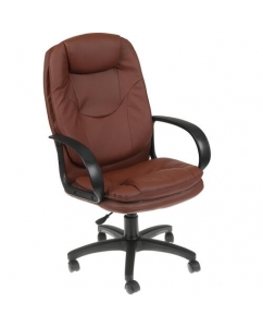 Кресло офисное CHAIRMAN Стандарт СТ-68 коричневый | emobi