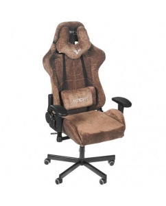 Кресло игровое Zombie VIKING KNIGHT LT10 FABRIC коричневый | emobi