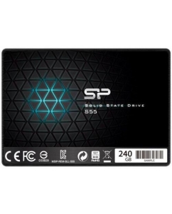240 ГБ 2.5" SATA накопитель Silicon Power Slim S55 [SP240GBSS3S55S25] | emobi