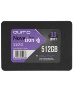 512 ГБ 2.5" SATA накопитель QUMO Novation [Q3DT-512GSKF] | emobi