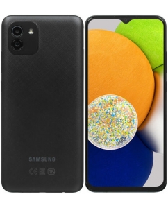 6.5" Смартфон Samsung Galaxy A03 64 ГБ черный | emobi