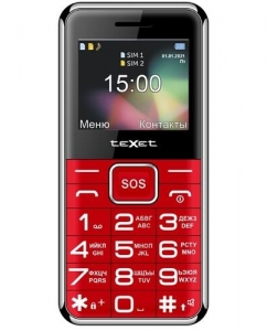 Сотовый телефон Texet TM-B319 красный | emobi