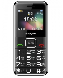 Купить Сотовый телефон Texet TM-B319 черный в E-mobi