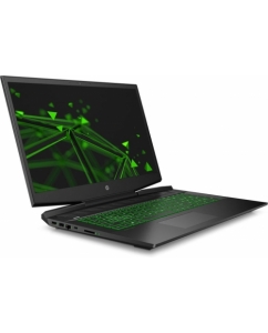 Ноутбук HP Pavilion Gaming 17-cd2059ur, 4E1M7EA,  черный/зеленый | emobi
